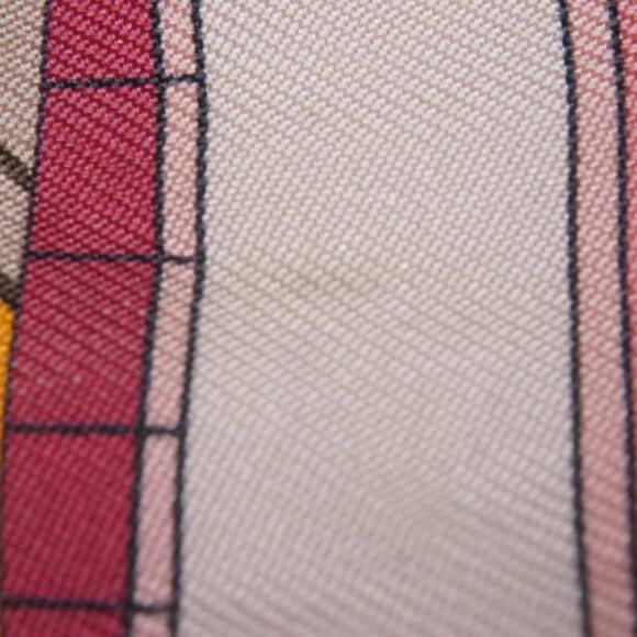 Hermes 100% Silk Twilly Astrologie Nouvelle in Rose Framboise (pink) & Pistache - Picture 7 of 12